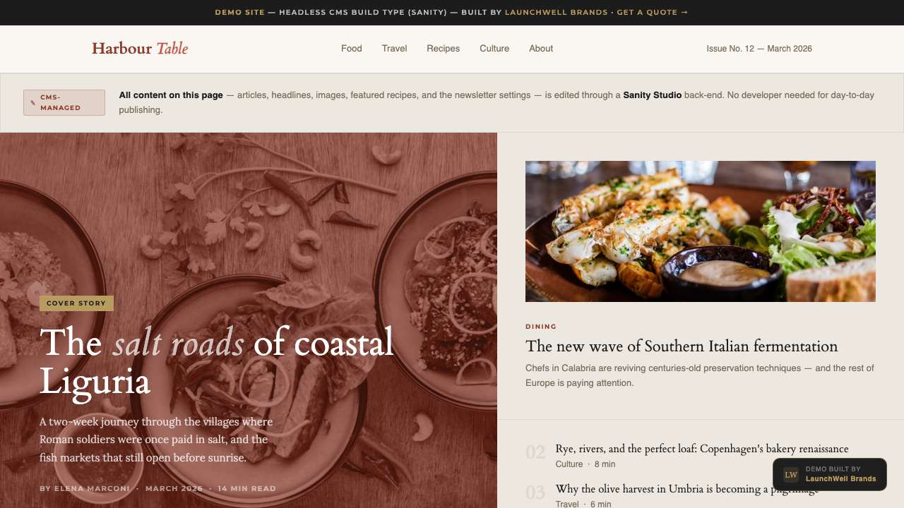 Harbour Table preview