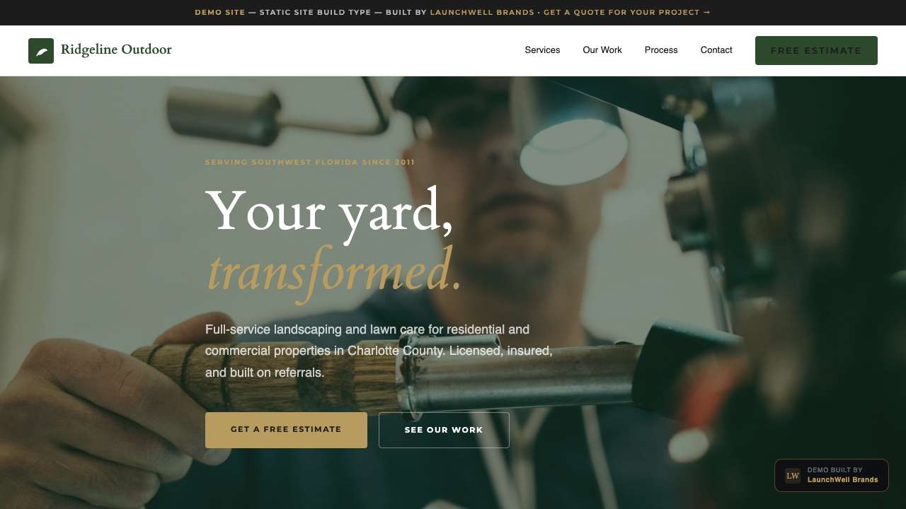 Ridgeline Outdoor Services preview